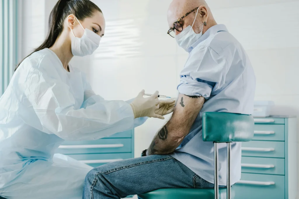 flu vaccine Manchester
